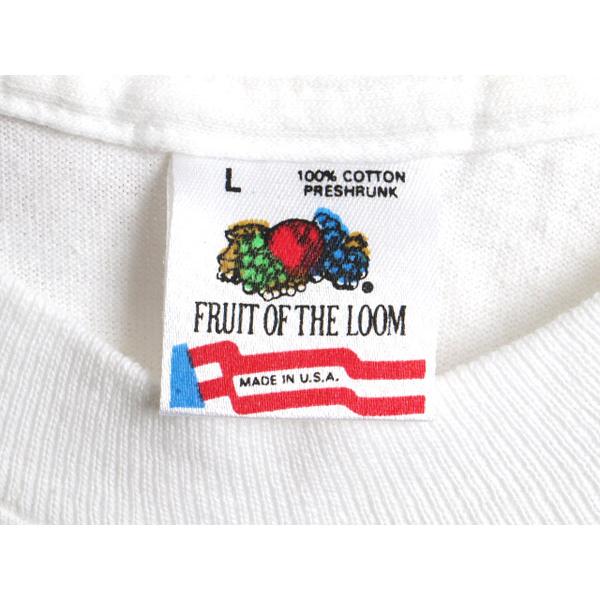 90s USA製 ☆ ウシ アニマル プリント 半袖 Tシャツ ( メンズ L ) 古着