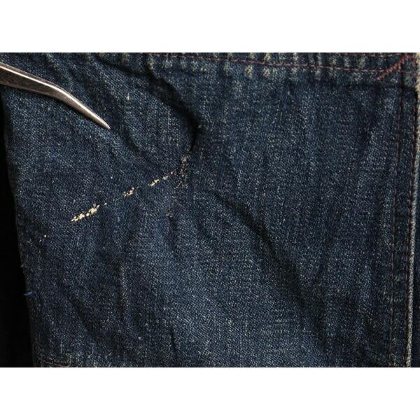 40's ビンテージ ☆大戦モデル 月桂樹ボタン ガチャポケ デニム