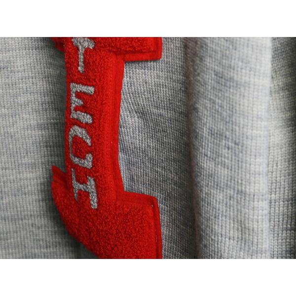 40's ★ Wilson ウィルソン ボートネック レタード ワッペン ウール ニット セーター ( メンズ 男性 42 ) 40年代