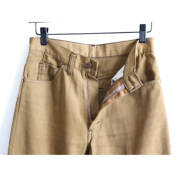 60s 70s USA製 ☆ リーバイス 518 BIG E ホップサック パンツ ( メンズ 