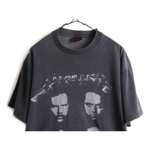 90s USA製 ☆ METALLICA メタリカ 1991 ツアー 両面 プリント 半袖 T
