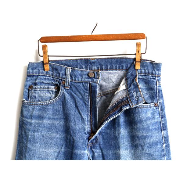 鬼 ヒゲ 70s USA製☆ リーバイス 505 0217 シングル デニム パンツ 