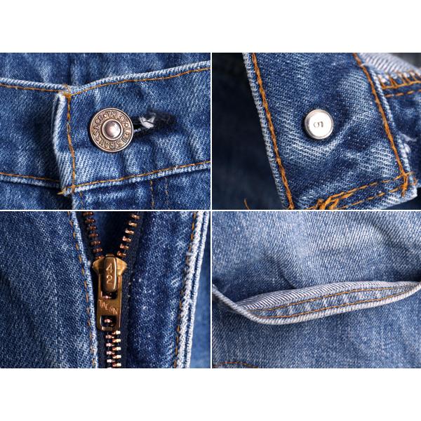 鬼 ヒゲ 70s USA製☆ リーバイス 505 0217 シングル デニム パンツ