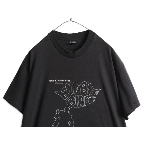 90s USA製 ☆ バイバイ バーディー プリント Tシャツ ( メンズ XL ) 90