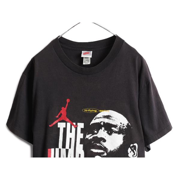 90s USA製 ☆ ナイキ マイケル ジョーダン プリント Tシャツ ( メンズ