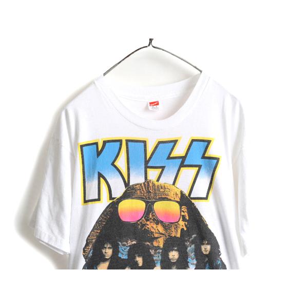 90s USA製 ☆ キッス ツアー 両面 プリント Tシャツ ( メンズ XL ) 90