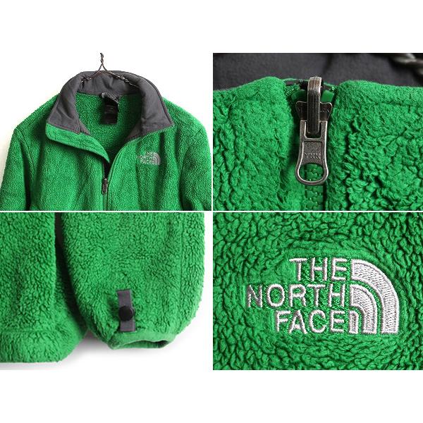 US企画 希少サイズ XS ノースフェイス フルジップ 毛長 フリース ジャケット ( レディース ) 古着 The North Face