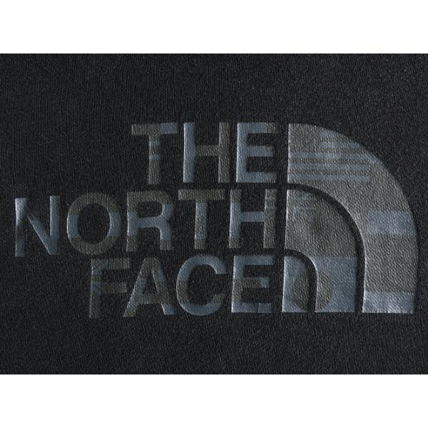 ノースフェイス プリント スウェット フード パーカー レディース M / アウトドア The North Face トレーナー プルオーバー 裏起毛 薄手 黒｜tzdfb97470｜04