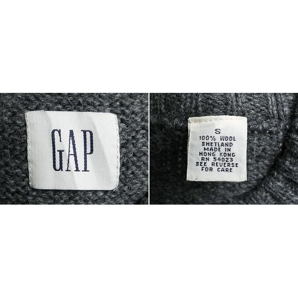 00s ■ OLD GAP ノルディック シェットランド ウール 長袖 ニット セーター メンズ レディース S / 00年代 オールド ギャップ 総柄 旧タグ｜tzdfb97470｜04