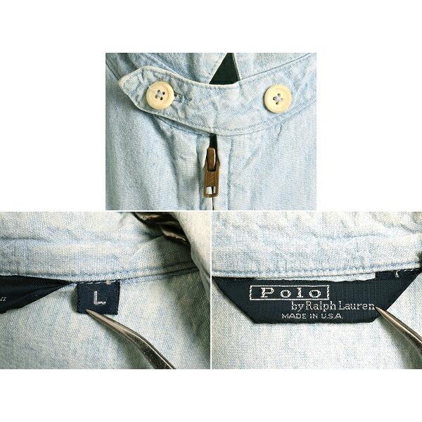 80s ビンテージ USA製 □ POLO ポロ ラルフローレン コットン