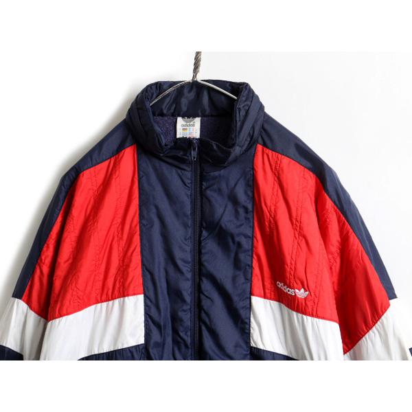 90s オールド □ アディダス ライナー付き ナイロン ジャケット メンズ