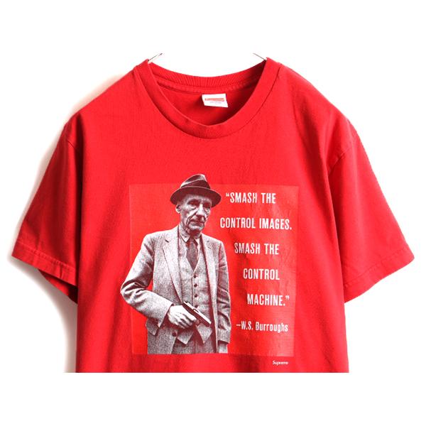 16SS USA製 □ シュプリーム バロウズ フォト プリント 半袖 Tシャツ