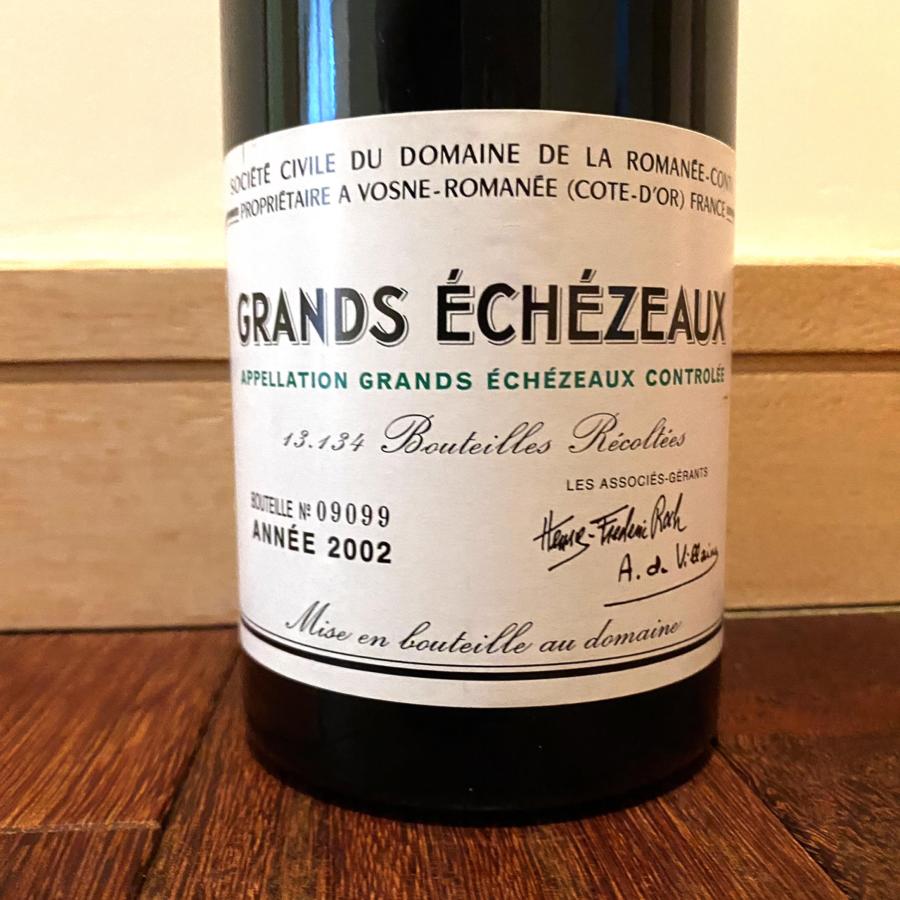 エシェゾー グラン・エシェゾー 2002 / Grands Echezeaux DRC