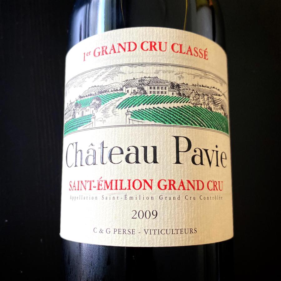 シャトー パヴィ2009ChateauPavieフランスボルドーサンテミリオン シャトー パヴィ2009ChateauPavieフランスボルドーサン