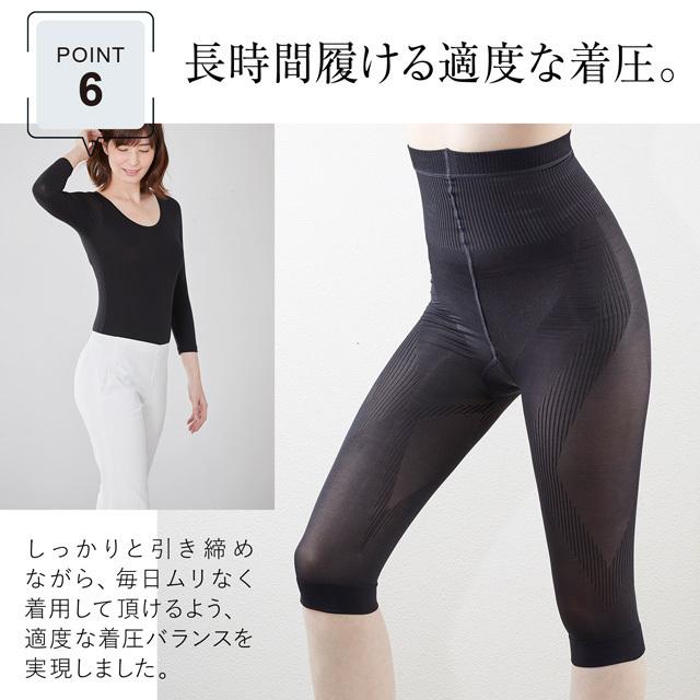 YUMEHAN ガードル ハイウエスト ロング お腹引き締め 一枚履き