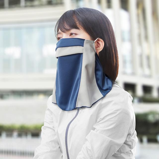 爆買い特価 フェイスカバー UV 紫外線 日本製 フェイスマスク スポーツ