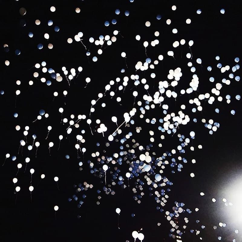 バルーンリリース ヘリウム入り 結婚式 パーティー イベント 30本　スタンダード ジュエルカラー　オーシャン　東京都心にデリバリー｜u-balloon｜04
