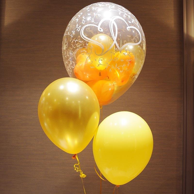 バルーン スパーク テーブル 結婚式 パーティー 二次会 お祝い マリーゴールド　東京都心にデリバリー｜u-balloon