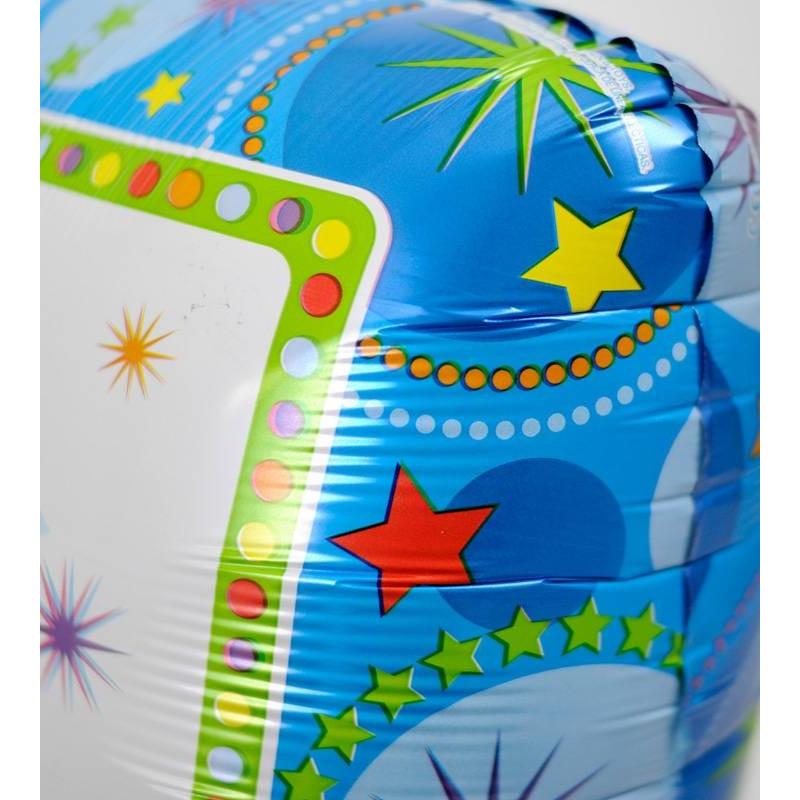 バルーン ギフト 1才 誕生日 電報 風船 装飾 ぞうさん ブルー系プチバルーン ファーストバースデー52 男の子用｜u-balloon｜08