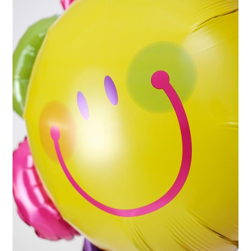 バルーン ギフト 誕生日 結婚式 お祝い 電報 風船 装飾 スマイルフラワー お祝いバルーン7｜u-balloon｜04