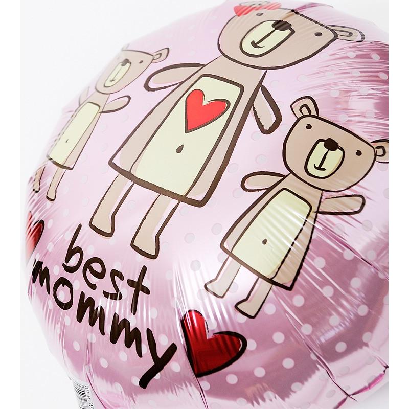 母の日 バルーン ギフト 電報 風船 花 装飾 クマ 母の日バルーン6｜u-balloon｜04