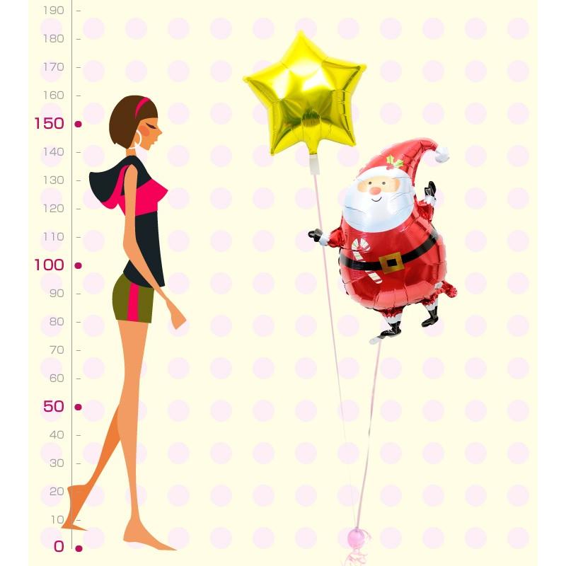 バルーン ギフト クリスマス プレゼント お祝い 電報 風船 装飾 サンタクロース クリスマス3｜u-balloon｜02