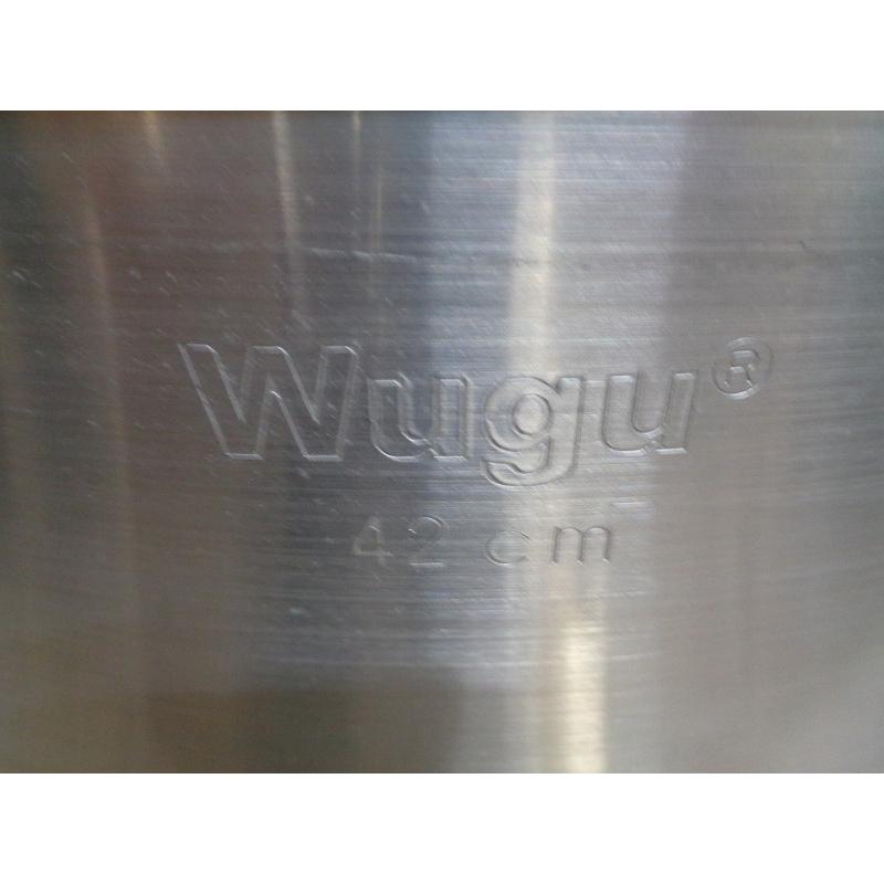 ※◆CJ2402 | 寸胴鍋 42cm フタ付き WUGU アルミ鍋 未使用品 W450×D450×H425mm 新品 業務用｜u-club｜04