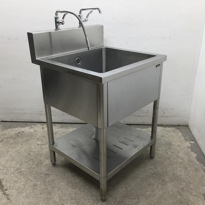 タニコー1槽シンク w600×D600×800 【公式通販】