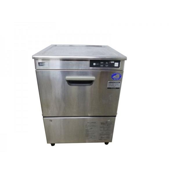 食器洗浄機 食洗器 三洋 アンダーカウンター サンヨー 3相200V 60HZ DW-UD44U3 W600×D600×H840mm 中古 FA1209|厨房用 業務用