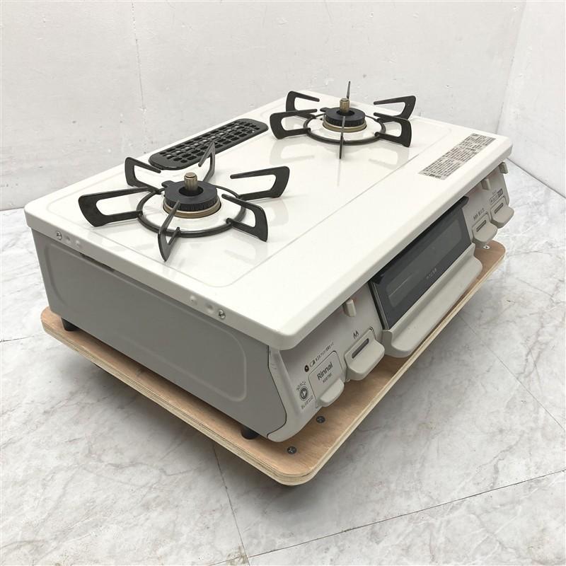 25年製 リンナイ 家庭用ガスコンロ KG67BER LPガス W600×D450×H220mm