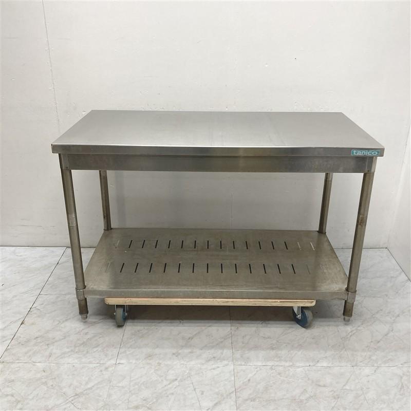 タニコー 作業台 W1200×D600×H800mm 業務用 厨房用 中古 ステンレス