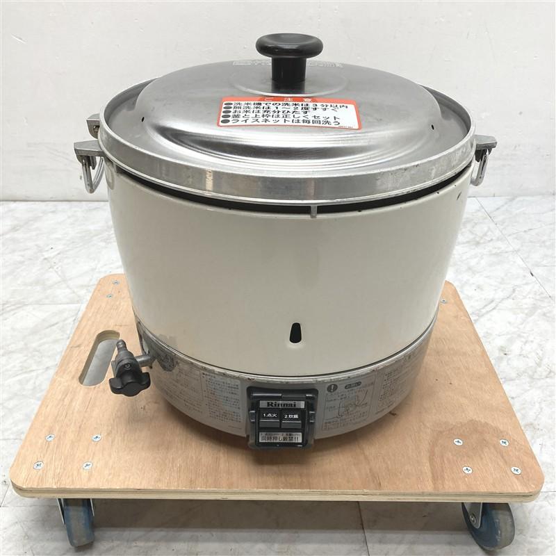 リンナイ ガス炊飯器 RR-30S1-B 都市ガス 3升 2.0〜6.0L W455×D410