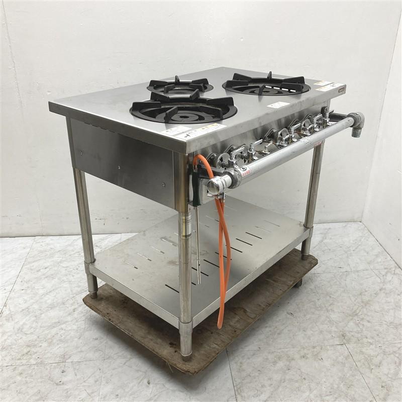 19年製 タニコー 3口 ガステーブルコンロ NT0921 都市ガス