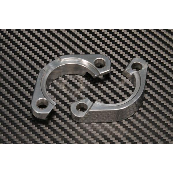 U-KANAYA（ユーカナヤ） アルミ エキゾーストフランジ ブラック