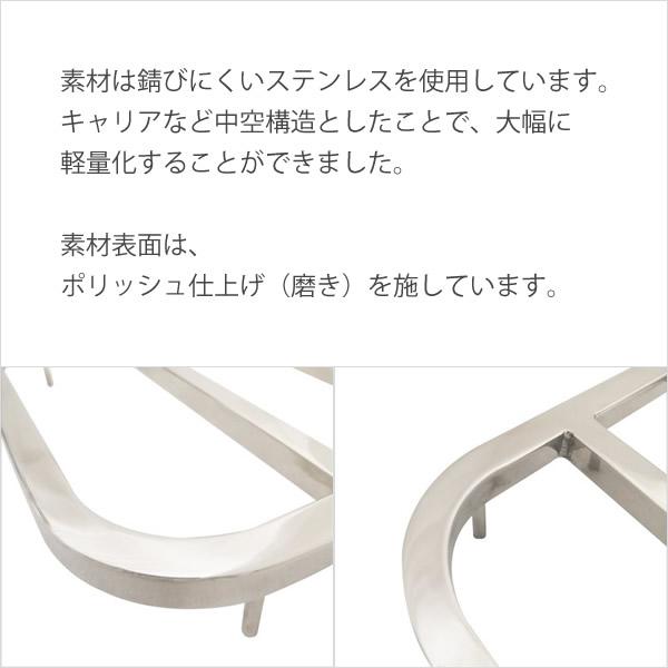 U-CP ステンレス バックレスト キャリア付 HONDA V-TWIN MAGNA ホンダ