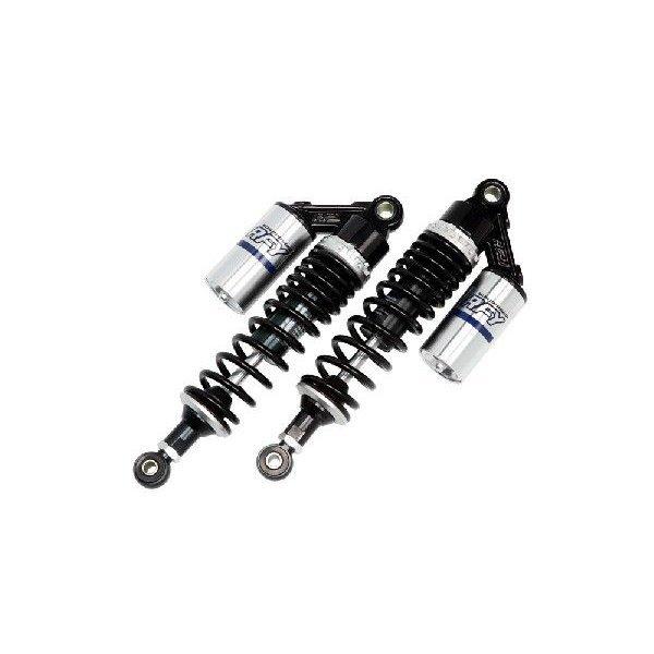 RFY SUZUKI スズキ GSX400神経衝撃 後ろ側ぼうぜん自失 後ろ側サスペンション 黒いこと×しろがね色