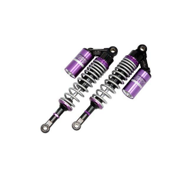 RFY KAWASAKI カワサキ ZRX400 後ろ側ぼうぜん自失 後ろ側サスペンション しろがね色×パープル