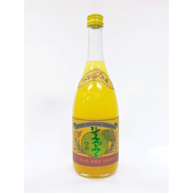 請福酒造所】 請福シークヮーサー リキュール粒入り 12度 720ml