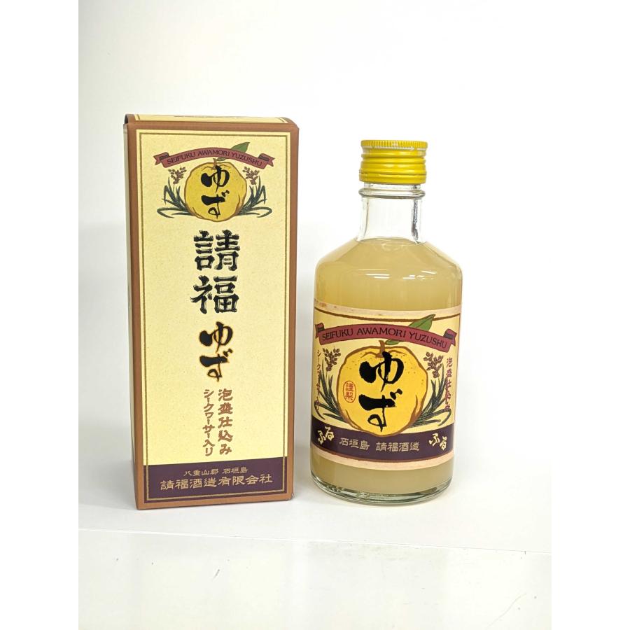 請福酒造 請福ゆずシークワサー 10度 300ml : 沖縄石垣島のお