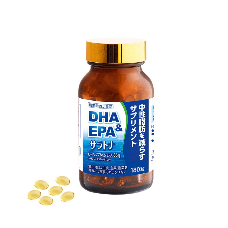 機能性表示食品 サラトナ EPA ＆ DHA サプリメント オメガ3 青魚 オメガ3脂肪酸 中性脂肪 ユニテックメディカル 公式の画像
