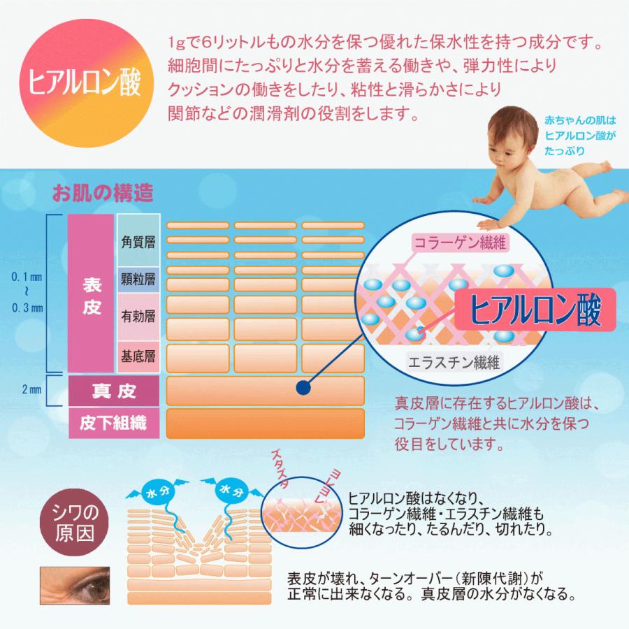 健康食品 ホワイティア ヒアルロン酸 サプリメント セラミド L-シスチン ブドウ種子エキス ローヤルゼリー | ユニテックメディカル | 04