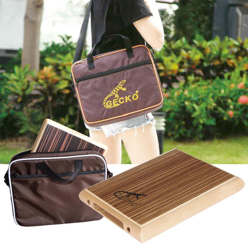 GECKO カホン Cajon トラベル フラットパッド タイプ 打楽器 パーカ