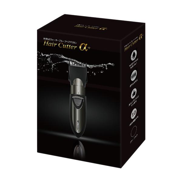 バリカン 散髪 充電式 水洗い IPX4 ヘアカッター 電動バリカン メンズ アタッチメント2種 セルフカット 身だしなみ 送料無料- 60N◇ ヘアカッターα＋:ブラック |  | 07