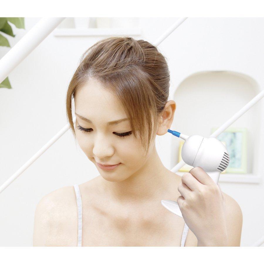 イヤークリーナー 電動 耳掃除 耳かき シリコンノズル 交換ノズル4個付き 電動式 耳掃除機 吸引 耳垢 健康 送料無料 7M◇ 吸引式耳クリーナーM |  | 09