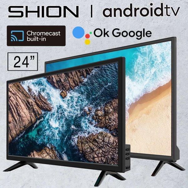 ◆送料無料◆ スマートテレビ 24インチ Android搭載 チューナーレス HDMI Wi-Fi YouTube Google Chrome LED液晶パネル ◇ 24型スマートTV｜u-net-shop-jp｜03