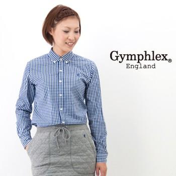 Gymphlex ジムフレックス レディース ギンガムチェックボタンダウンシャツ J 0872gsc Basic ユナイテッドオーク 通販 Yahoo ショッピング