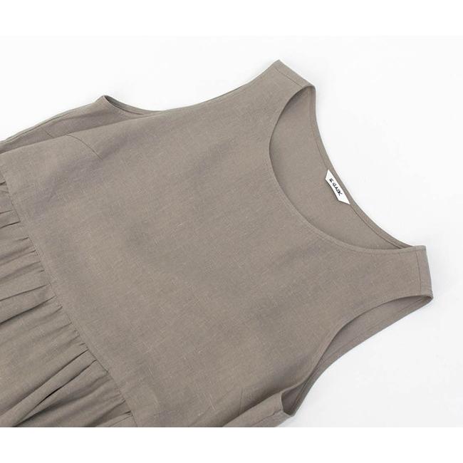 Le Glazik ル グラジック レディース リネンクロス ノースリーブワンピース Jl 3661nlp ss ユナイテッドオーク 通販 Yahoo ショッピング