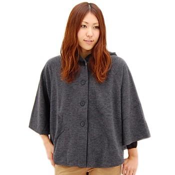 style + confort スティールエコンフォール レディース ウールポンチョ［202-83908］(FW)(23F5-7)