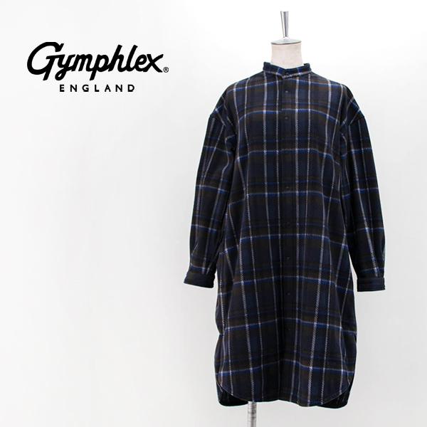 期間限定送料無料 Gymphlex ジムフレックス レディース サーマルインシュレーションフリース チェックシャツワンピース J 1449lis fw 最適な価格 Www Doctor Plan Com