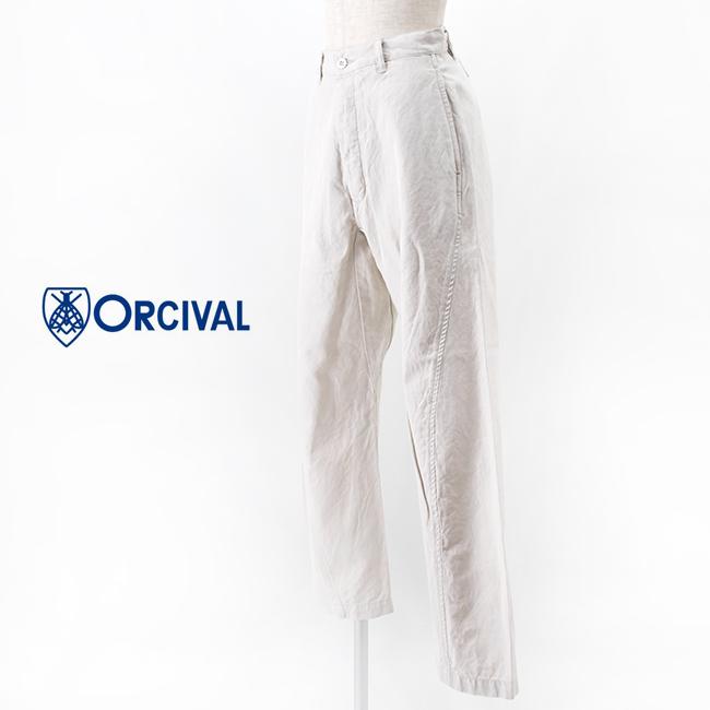 ORCIVAL オーシバル レディース フレンチワークパンツ(OR-E0054LIX)(2022SS)｜u-oak｜03